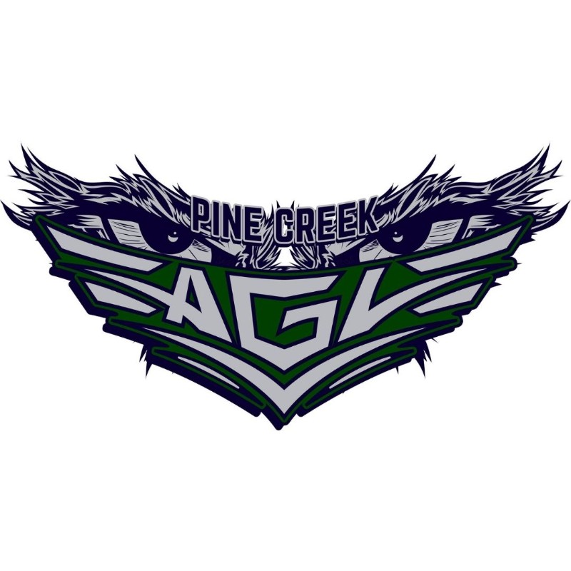 Pine Creek Eagles Wrestling logo